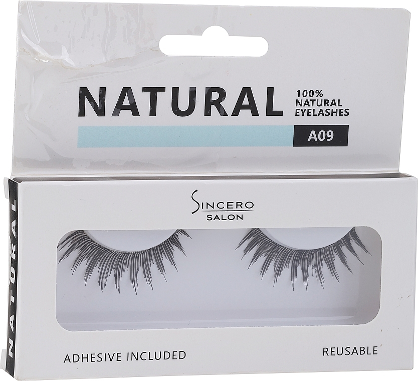 PRZECENA! Sztuczne rzęsy - Sincero Salon Eyelashes Natural * — Zdjęcie N2