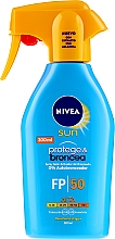 Przeciwsłoneczny spray brązujący z filtrem SPF 50 - Nivea Sun Protection & Bronzing Solar Spray SPF50 — Zdjęcie N1