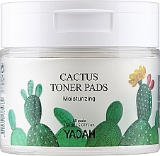 Kup Nawilżające płatki do twarzy z ekstraktem z kaktusa - Yadah Cactus Moisturizing Toner Pads