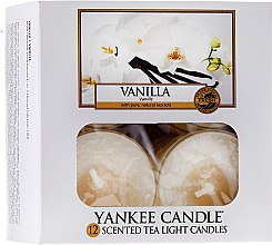 Podgrzewacze zapachowe tealight - Yankee Candle Scented Tea Light Candles Vanilla — Zdjęcie N1