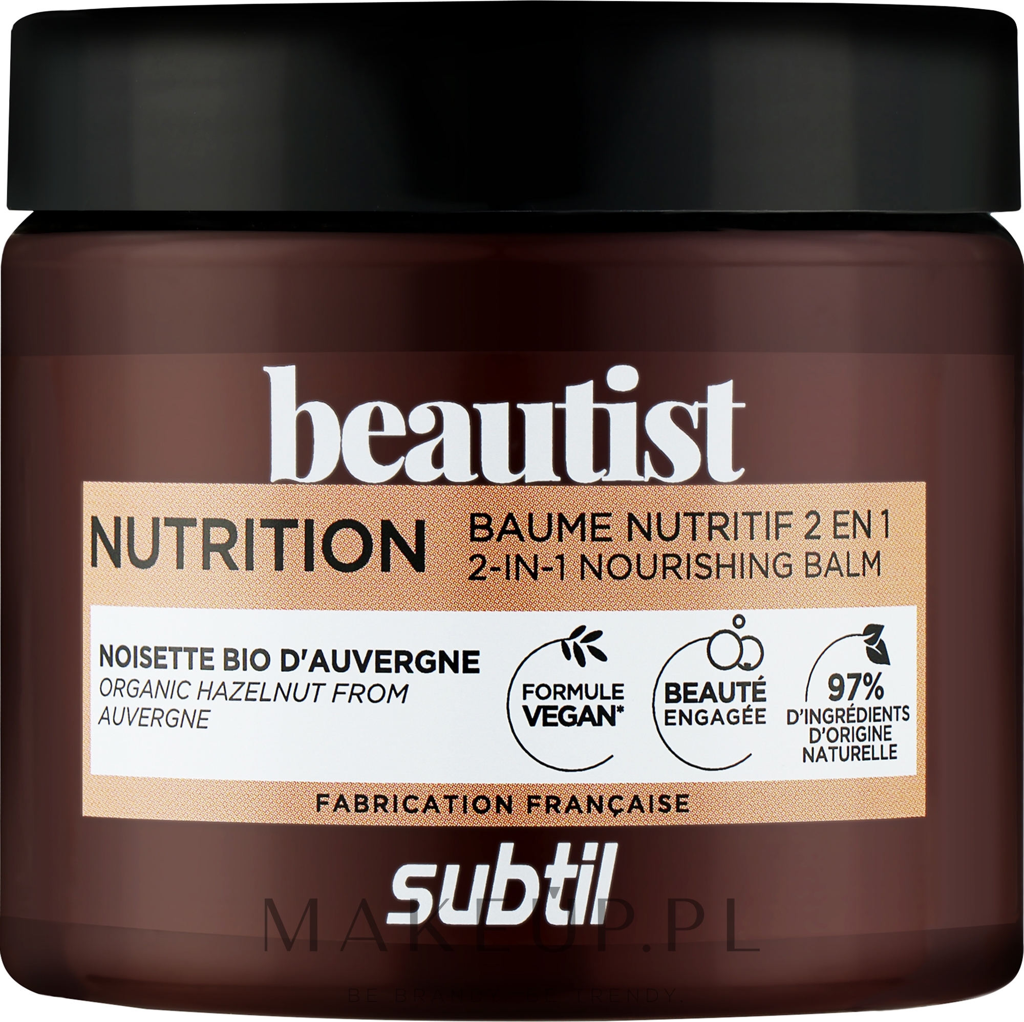 Odżywczy balsam do włosów 2w1 - Laboratoire Ducastel Subtil Beautist Nourishing Balm 2In1 — Zdjęcie 250 ml