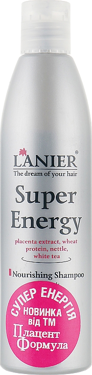 Szampon do włosów słabych i matowych Super energia - Placen Formula Lanier Super Energy Shampoo — Zdjęcie N2