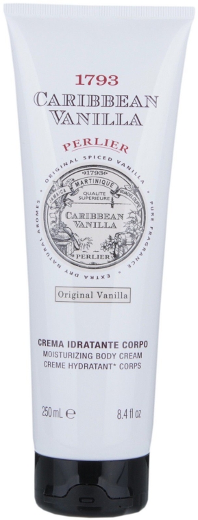 Nawilżający krem do ciała - Perlier Body Caribbean Vanilla