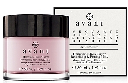 Kup PRZECENA! Rewitalizująca maska ujędrniająca z różowego kwarcu - Avant Harmonious Rose Quartz Revitalising & Firming Mask *