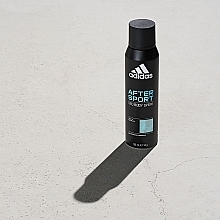 Dezodorant w sprayu dla mężczyzn - Adidas After Sport Cool & Aromatic Deo Body Spray — Zdjęcie N3