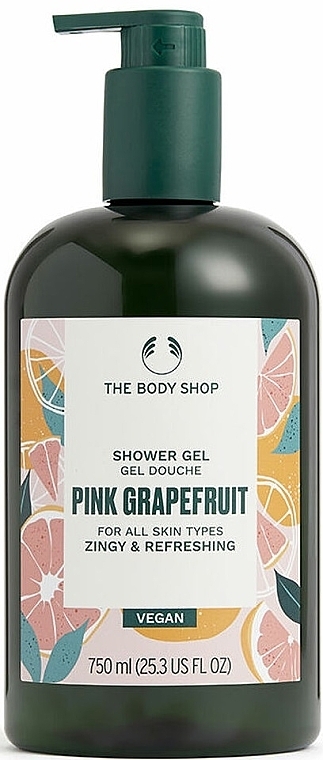 Żel pod prysznic - The Body Shop Pink Grapefruit Vegan Shower Gel — Zdjęcie N3