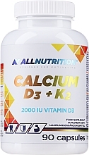 Kup Suplement diety w kapsułkach Wapń + witaminy D3 i K2 - Allnutrition Adapto Calcium D3+K2