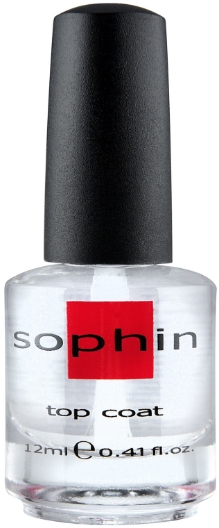 Lakier do manicure - Sophin Top Coat — Zdjęcie N1