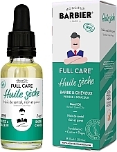 Kup Olejek do brody z olejkami rycynowym, makowym i z drzewa sandałowego - Monsieur Barbier Full Care Beard Oil