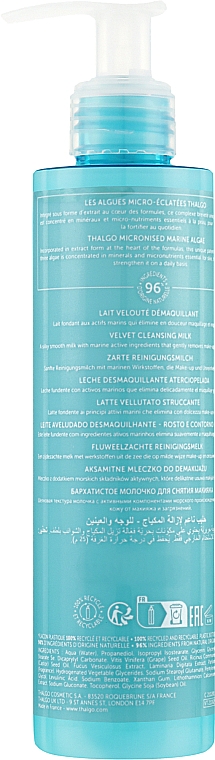 Mleczko do oczyszczania twarzy - Thalgo Eveil A La Mer Velvet Cleansing Milk — Zdjęcie N2