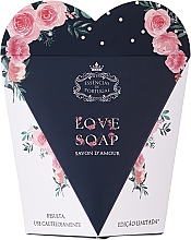 Naturalne mydło w ozdobnym pudełku - Essencias De Portugal Love Soap Inside Of Limited Rose Edition — Zdjęcie N1