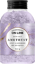Kup Sól do kąpieli - On Line Amethyst Bath Salt 