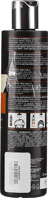 PRZECENA! Szampon z efektem 3D Siła, połysk, objętość - Hairenew Power & Strength Shampoo * — Zdjęcie N3