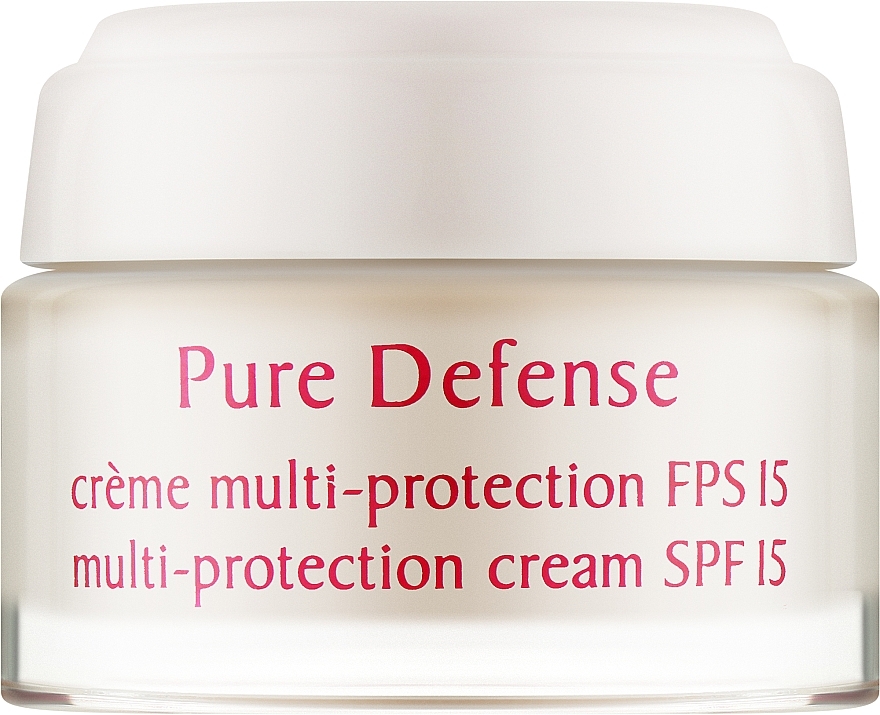 Ochronny krem do twarzy - Mary Cohr Pure Defense Multi-protection Cream SPF15 — Zdjęcie N1