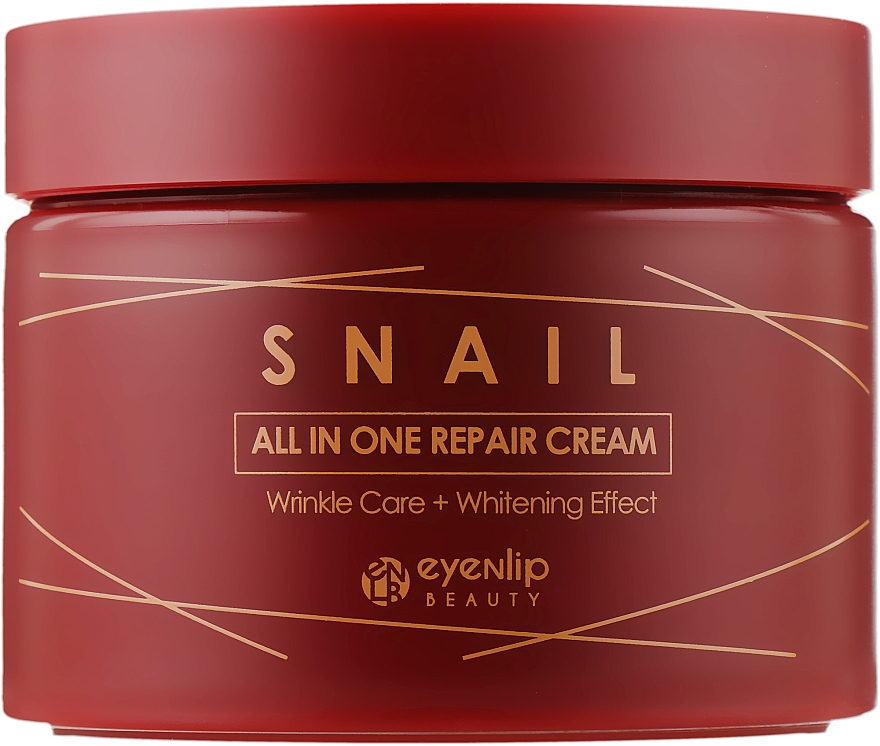 Wielofunkcyjny krem do twarzy z ekstraktem ze śluzu ślimaka - Eyenlip Snail All In One Repair Cream — Zdjęcie N5