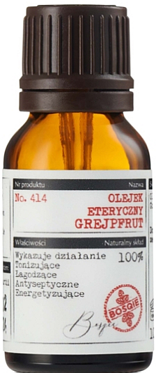 Naturalny olejek eteryczny Grejpfrut - Bosqie Natural Essential Oil — Zdjęcie N1