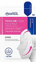 Nawilżająca maseczka do twarzy z olejem z pestek malin, masłem shea i betainą - Mediheal Tension Flex Hydra Mask — Zdjęcie N1