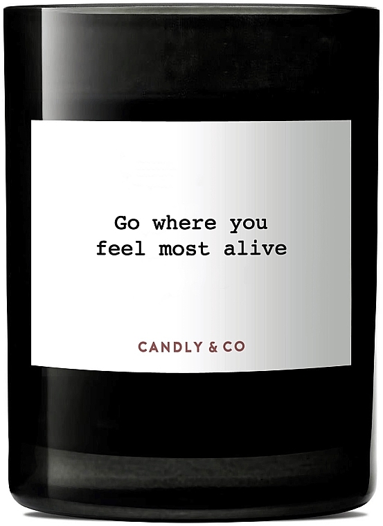 Świeca zapachowa - Candly & Co No.5 Where You Feel Most Alive Scented Candle — Zdjęcie N2