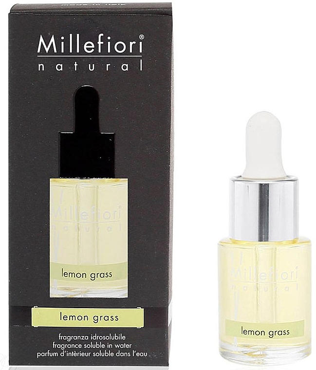 Koncentrat do lampy aromatycznej	 - Millefiori Milano Natural Fragrance Hydrosoluble Lemon Grass  — Zdjęcie N1