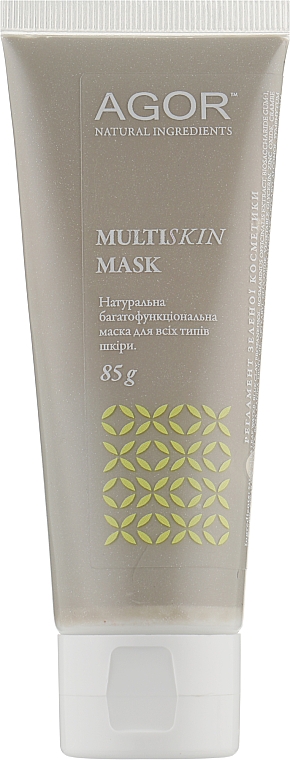 Wielofunkcyjna biomaska ​​do twarzy do każdego rodzaju skóry - Agor Multiskin Mask — Zdjęcie N1