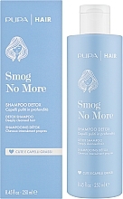 Szampon do skóry głowy i włosów przetłuszczających się - Pupa Smog No More Detox Shampoo — Zdjęcie N2