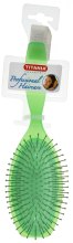 Szczotka do włosów, zielona - Titania Oval Brush — Zdjęcie N1