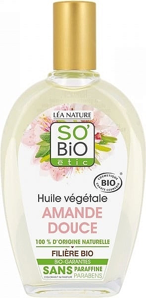 Masło do ciała Migdał - So'Bio Etic Organic Almond Oil — Zdjęcie N1