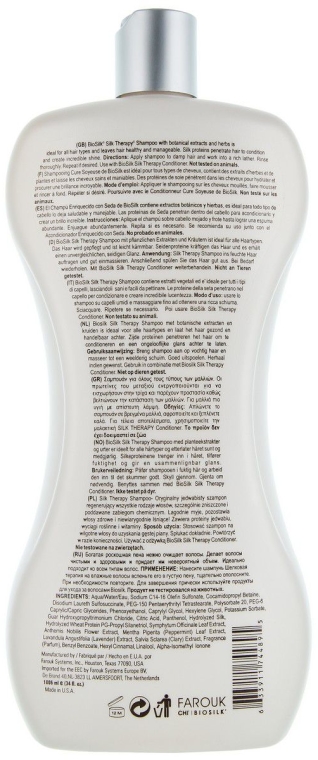 Szampon Jedwabna terapia - BioSilk Silk Therapy Shampoo — Zdjęcie N2