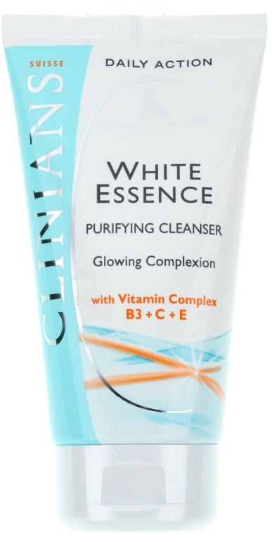 Oczyszczający żel rozjaśniający do twarzy - Clinians White Essence Pyrifying Cleanser
