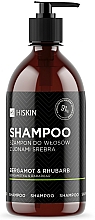 Kup Szampon do włosów z jonami srebra Bergamotka i rabarbar - HiSkin Bergamot & Rhubarb Shampoo