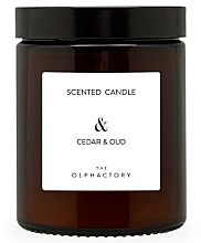 Kup Świeca zapachowa w słoiku - Ambientair The Olphactory Cedar & Oud Scented Candle