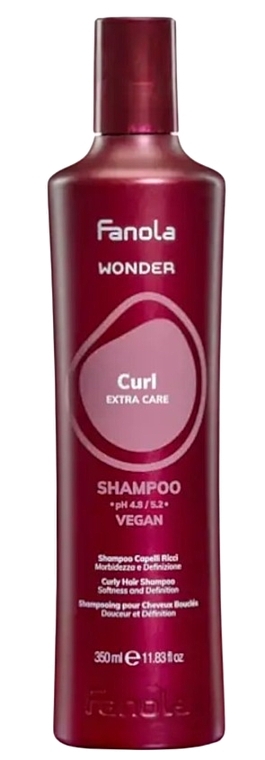 Szampon do włosów - Fanola Wonder Curl Extra Care Shampoo — Zdjęcie N1