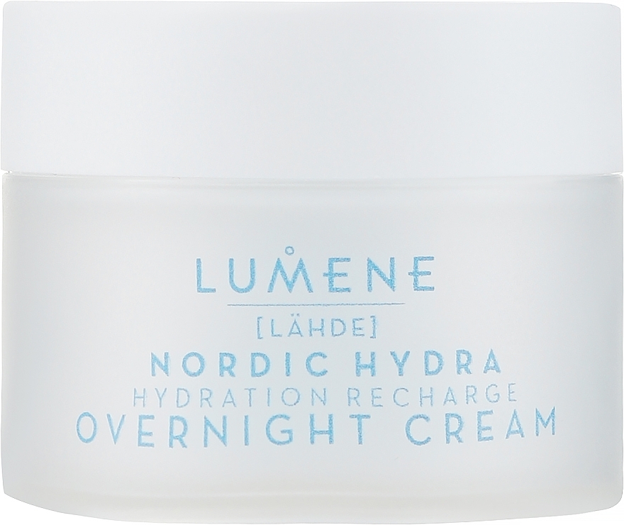 PREZENT! Krem do twarzy - Lumene Nordic Hydra Hydration Recharge Overnight Cream  — Zdjęcie N1