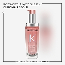 Olejek nabłyszczający do włosów - Kerastase Chroma Absolu Radiance Sublimating Oil Refillable — Zdjęcie N6