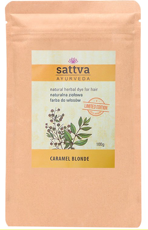 Henna do włosów - Sattva Ayurveda Natural Herbal Hair Dye — Zdjęcie N1