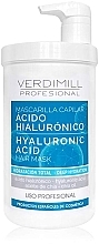 Maska do włosów z kwasem hialuronowym - Verdimill Professional Hair Mask Hyaluronic Acid  — Zdjęcie N1