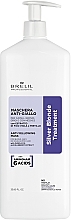 Maska neutralizująca żółte odcienie włosów - Brelil Silver Blonde Treatment Anti-Yellowing Mask — Zdjęcie N3