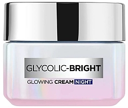 Rozjaśniający krem do twarzy na noc - L'Oreal Paris Glycolic-Bright Glowing Night Cream — Zdjęcie N2