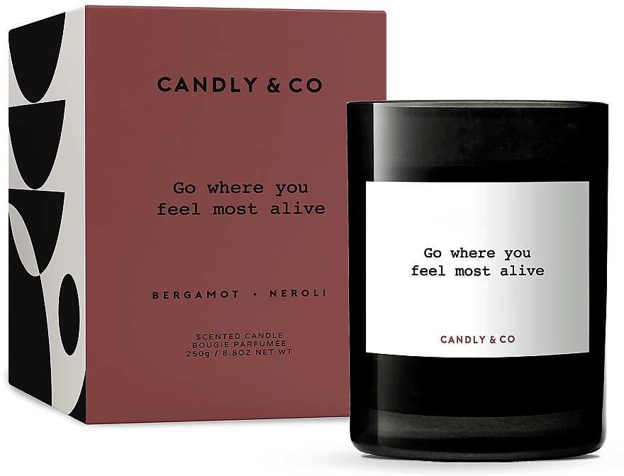 Świeca zapachowa - Candly & Co No.5 Where You Feel Most Alive Scented Candle — Zdjęcie N1