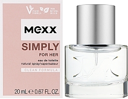 Mexx Simply For Her Eau - Woda toaletowa dla kobiet — Zdjęcie N2