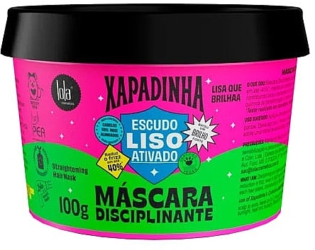 Maska wygładzająca włosy - Lola Cosmetics Xapadinha Anti-Frizz Mask For Straight Hair — Zdjęcie N1