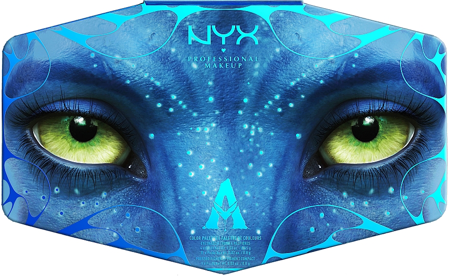 Paleta cieni do powiek - NYX Professional Makeup Avatar Color Palette  — Zdjęcie N1