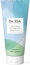 Odżywczy i nawilżający krem do ciała z oliwką, papają i zieloną herbatą - Dr. Sea Mourishing & Moisturizing Body Cream — Zdjęcie N1