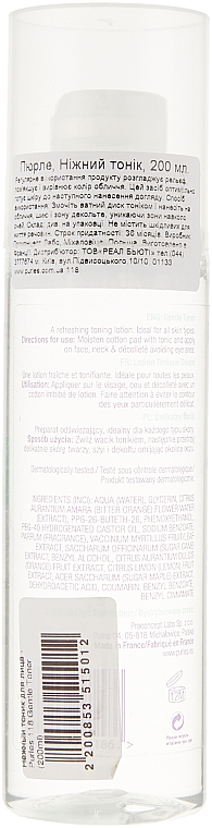 Delikatny tonik do twarzy - Purles 118 Gentle Toner — Zdjęcie N2