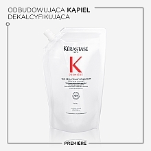 Odwapniający szampon-kąpiel regenerująca do każdego rodzaju zniszczonych włosów - Kerastase Premiere Decalcifying Repairing Shampoo (uzupełnienie) — Zdjęcie N2