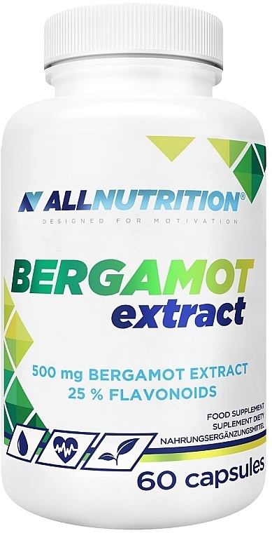 Suplement diety Ekstrakt z bergamotki - Allnutrition Bergamot Extract — Zdjęcie N1