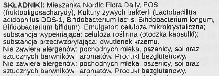 Suplement diety Probiotyki - Nordic Naturals Probiotic Daily — Zdjęcie N3