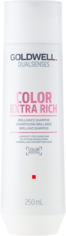 Nabłyszczający szampon do włosów farbowanych - Goldwell Dualsenses Color Extra Rich Brilliance Shampoo