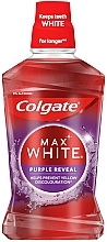 Płyn do płukania jamy ustnej - Colgate Max White Purple Reveal  — Zdjęcie N1