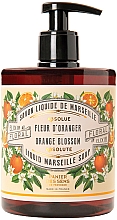 Kup Marsylskie mydło w płynie Kwiat pomarańczy - Panier des Sens Orange Blossom Liquid Marseille Soap